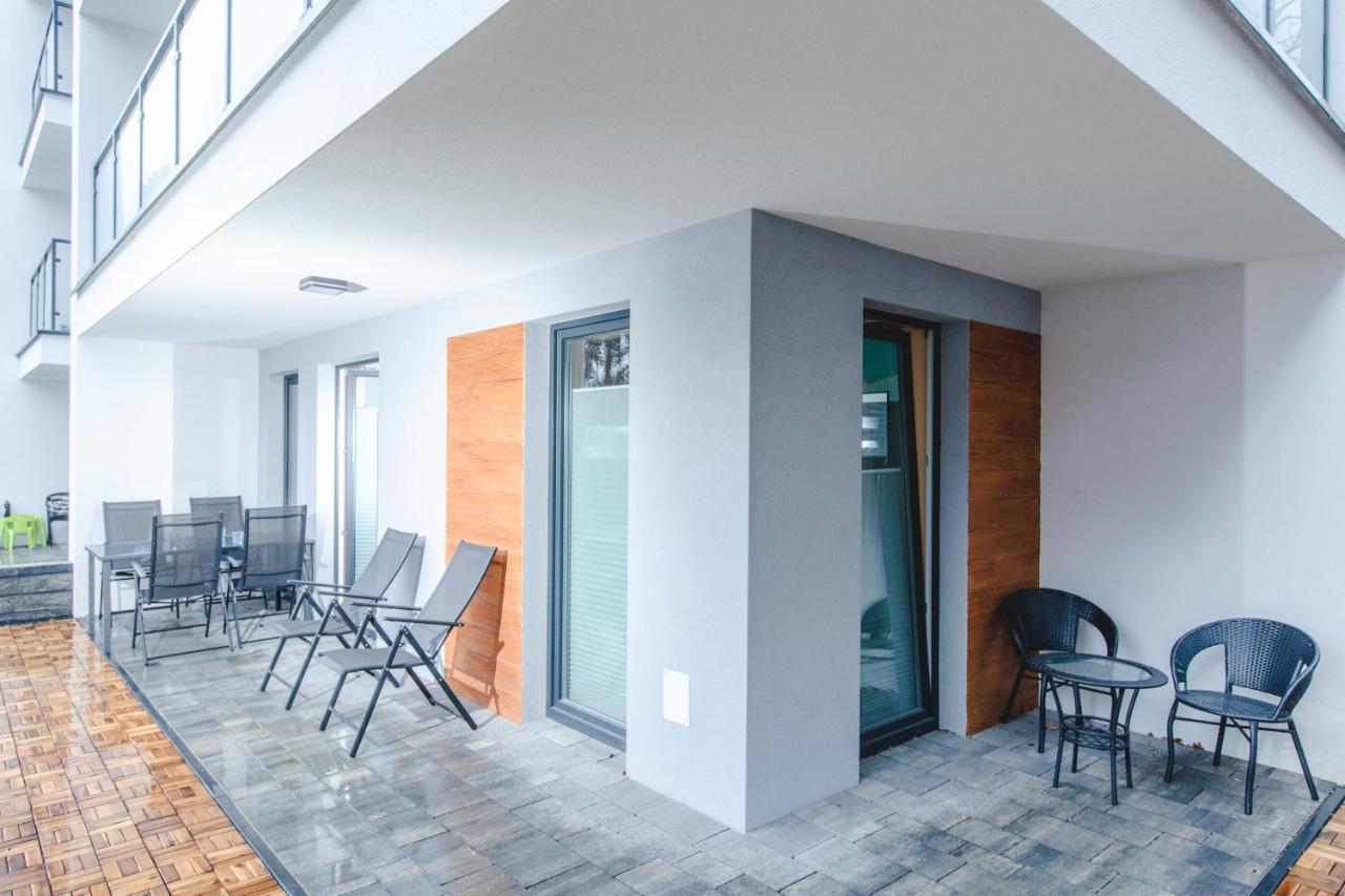Nowy Apartament A3-Pba- Kryty Basen - Dwie Sypialnie - Salon -Aneks -Duzy Taras Поберово Екстериор снимка